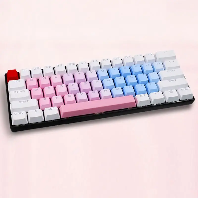 RGB PBT 35 ключей OEM двойной выстрел с подсветкой Keycaps для вишневой механической