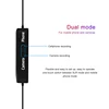MAMEN 8m Cable Clip-On Lavalier Microphone 3.5mm Plug Condenser Mic Vlog Recording Microfono For DSLR Camera Phone PC Tablet ► Photo 3/6