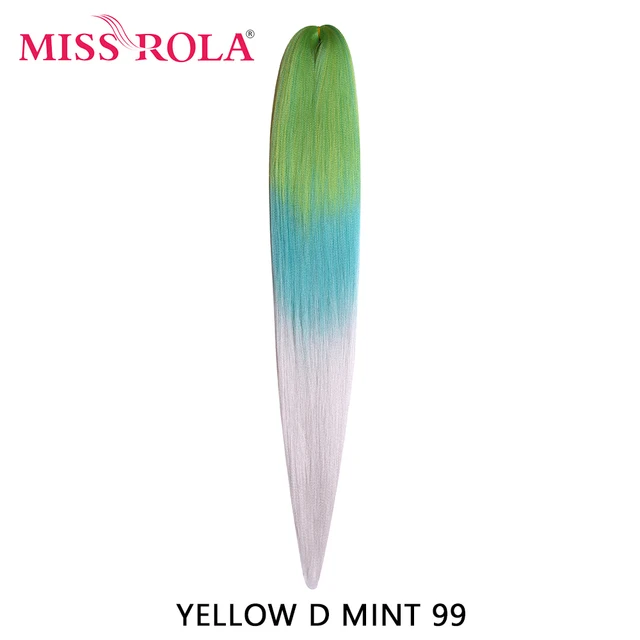 Miss Rola Synthetic New Color 24Inches 100g Kanekalon Hair Wholesale Braid Hair Extension Pre Stretched Pink Twist Jumbo Braids P16/613
