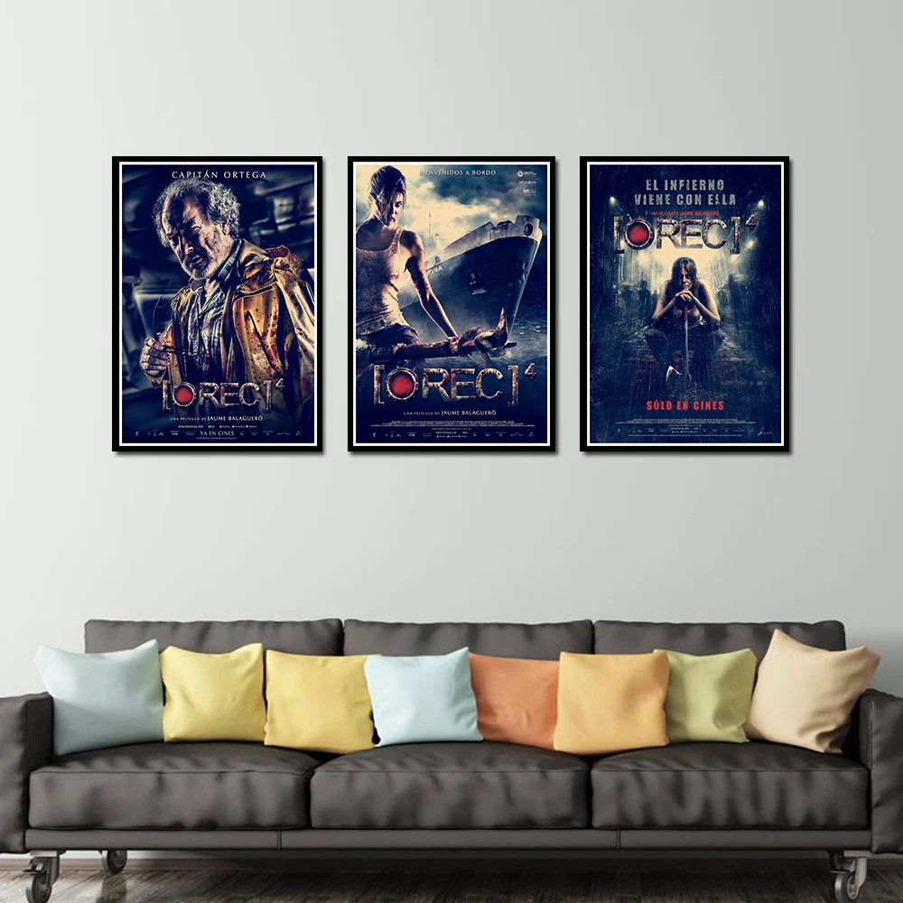 [REC] 4 # Apocalypse плакат декоративный DIY настенная холщовая наклейка художественные