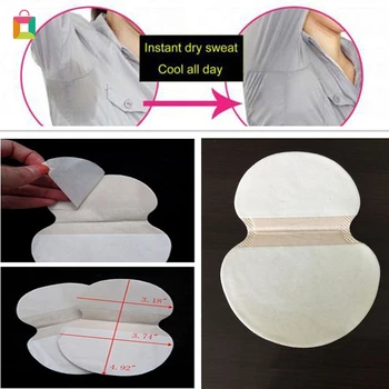 

BeautyBigBang 2pcs/set Underarm Armpit Sweat Pads Sticker Shield Absorbing Anti Perspiration Odour