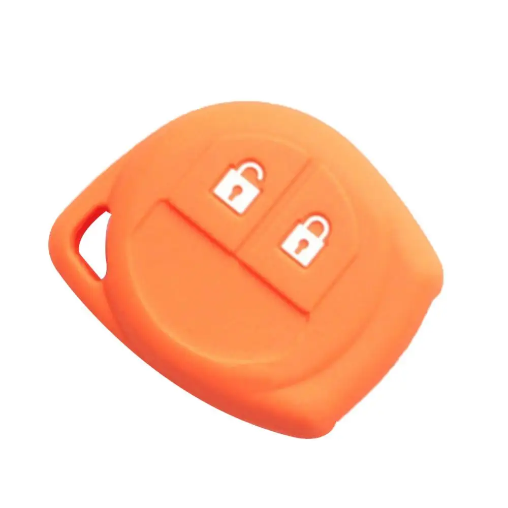 Key Case Cover 2 Buttons Remote Key Fob Silicone Cover Case for SX4 Swift Vitara Liana Jimny Alto Ignis Esteem Key protection shell