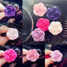 Автомобильный орнамент духи клип освежитель воздуха Авто кондиционер вентиляция духи аромат зажимы Авто цветочное украшение