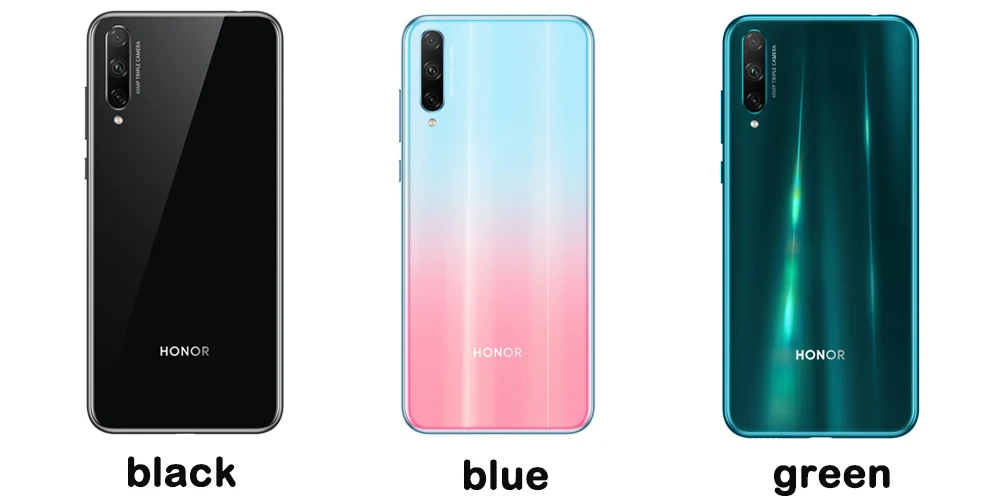 Honor 20 Lite смартфон 6,3 дюймов 2400*1080 Восьмиядерный мобильный телефон 48MP 3 камеры Быстрая зарядка отпечатков пальцев мобильный телефон