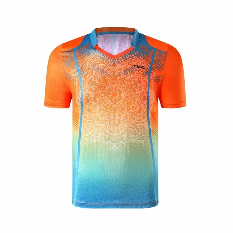 Summer Polo Shirt Qucik dry Badminton sports clothes Women/Men table tennis T Shirt clothes Sport Fitness Gym golf Tennis shirt