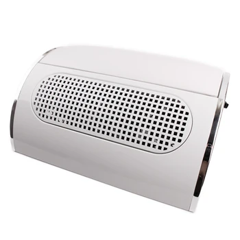

40W Nail Art Suction Dust Collector With 3 Fans Uv Gel Varnish Dust Collector Nail Art Tool Vacuum Cleaner Manicure Machine Fan