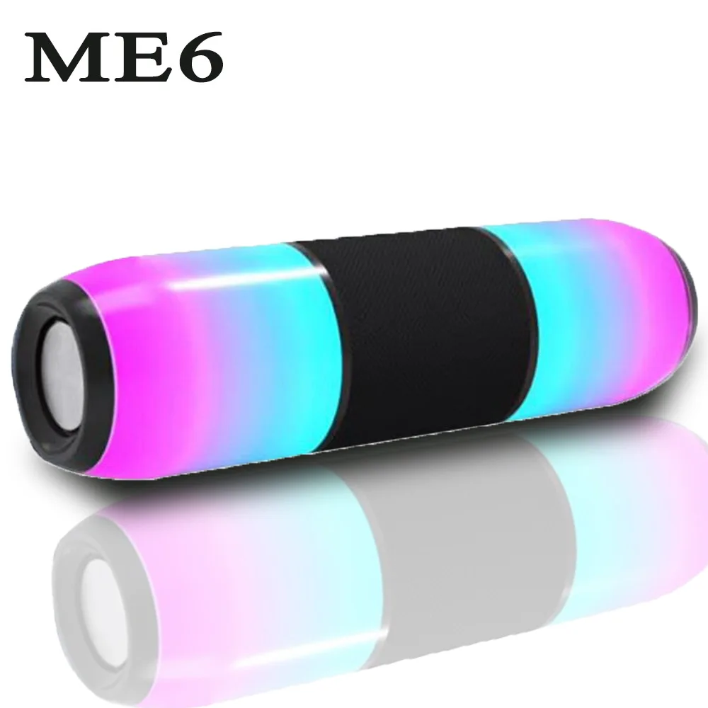 

Portable PULSE waterproof wireless Bluetooth speaker outdoor colorful LED lights camping lights HIFI stereo Subwoofer with mic