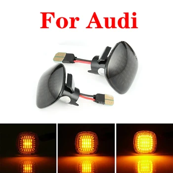

For Audi A3 8L A4 B5 A8 D2 Pre-Facelift Car LED Side Marker Lights Turn Signal Light Side Repeater Lamp Dynamic Fender Side Lamp