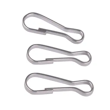 

Metal Spring Hook Clip Hardware Polish Lanyard Buckle for Suitcase Bag Outdoor