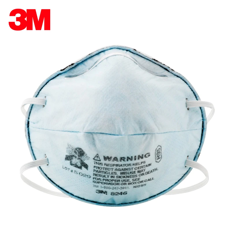 

1Pcs 3M 8246 Gas Mask Anti Acid Gases Activated Carbon Filter industrial Chemical Protection Laboratory