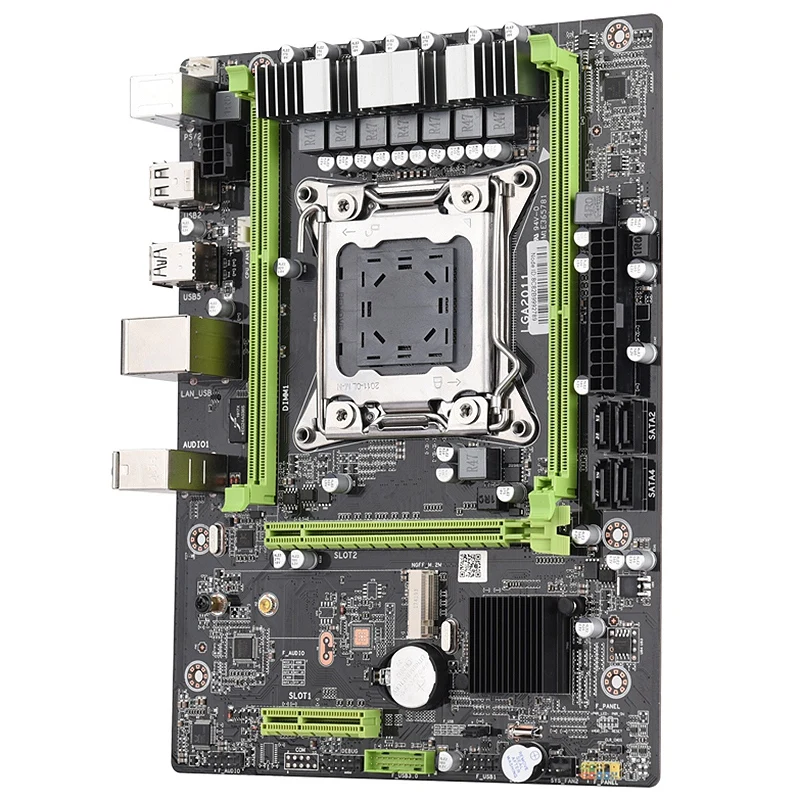  X79 M2 LGA2011 Motherboard Combo Set mit E5-2640 CPU 2X8GB 16GB DDR3 RAM 2-Ch 1600Mhz ECC REG NVME 