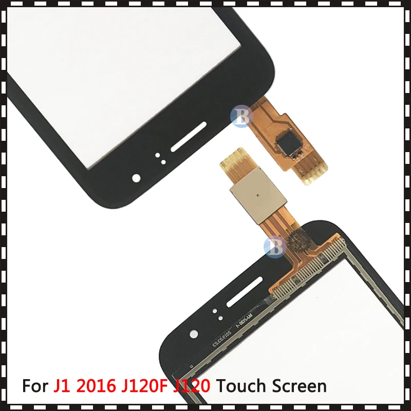Сенсорный экран с дигитайзером 4 5 дюйма для Samsung Galaxy J1 2016 J120F J120 внешнее стекло