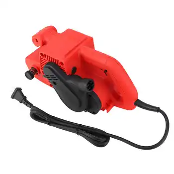 

Belt Sander 800W Portable Belt Sander Electric Woodworking Polishing Sanding Machine 380m/min Multiple Heat Dissipation on the