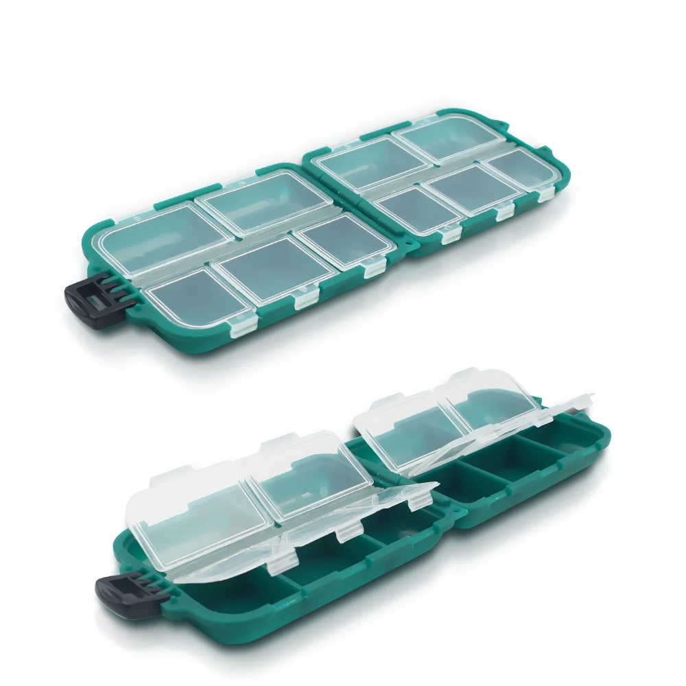 Tackle Box-12 Compartiments étui de pêche leurre boîte de Rangement