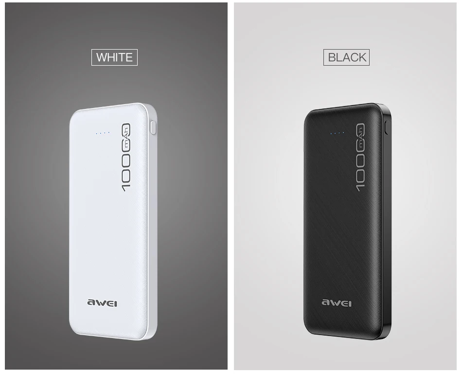 Portátil de Carregamento Externo para Xiaomi Poverbank Carregador Rápido Duplo Usb 2.1a Batteriey Iphone 11 Ip28k 10000mah 3 Baterias Externas