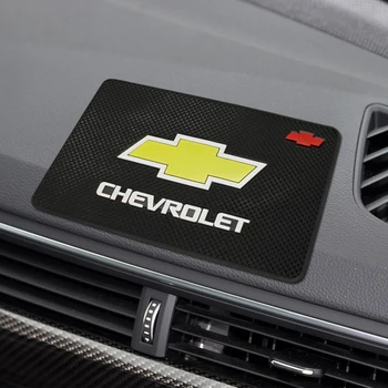 

Car Logo Anti Slip Mat Phone Holder Non-Slip Mat non slip Pad For Chevrolet cruze captiva lacetti aveo niva trax onix Accessorie