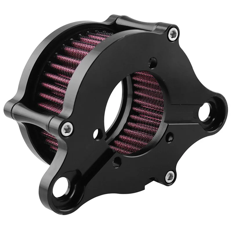 Воздухоочиститель Впускной фильтр системы комплект для Sportster XL883 XL883N XL883R XL883P XL1200 XL1200L XL1200X Железный 883 48 XL1200