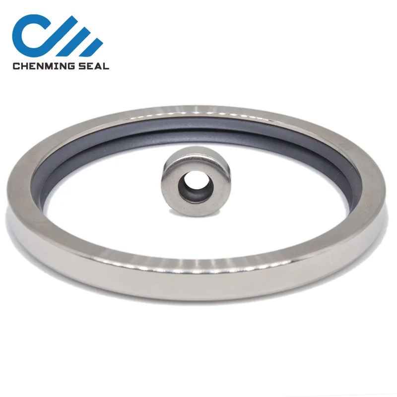 45*68*12 PTFE Lip Oil Seal With Stainless Steel Housing Single lip and Dual Screw Air Compressor Spare Parts |