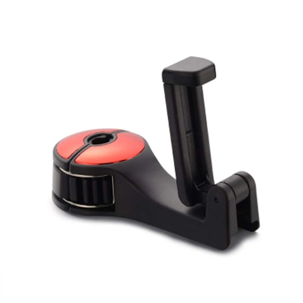 

Car Hook 2 In 1 Portable Headrest Lock Hangers Adjustable Multifunctional Mobile Phone Holder Universal Seat Back Bracket Clamp