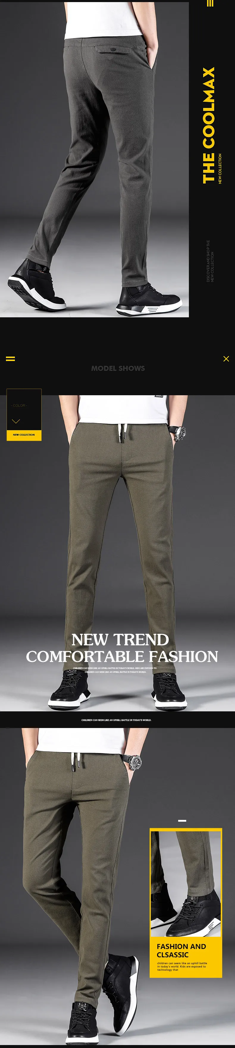 MRMT брендовые новые мужские брюки для отдыха, мужские прямые брюки, свободные трендовые брюки для мужчин, хлопковые эластичные брюки