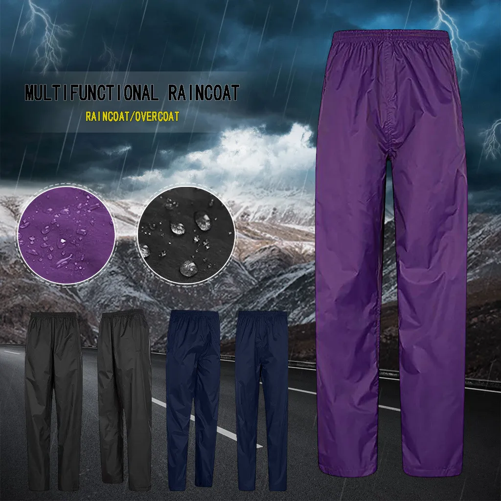 plus size rain pants