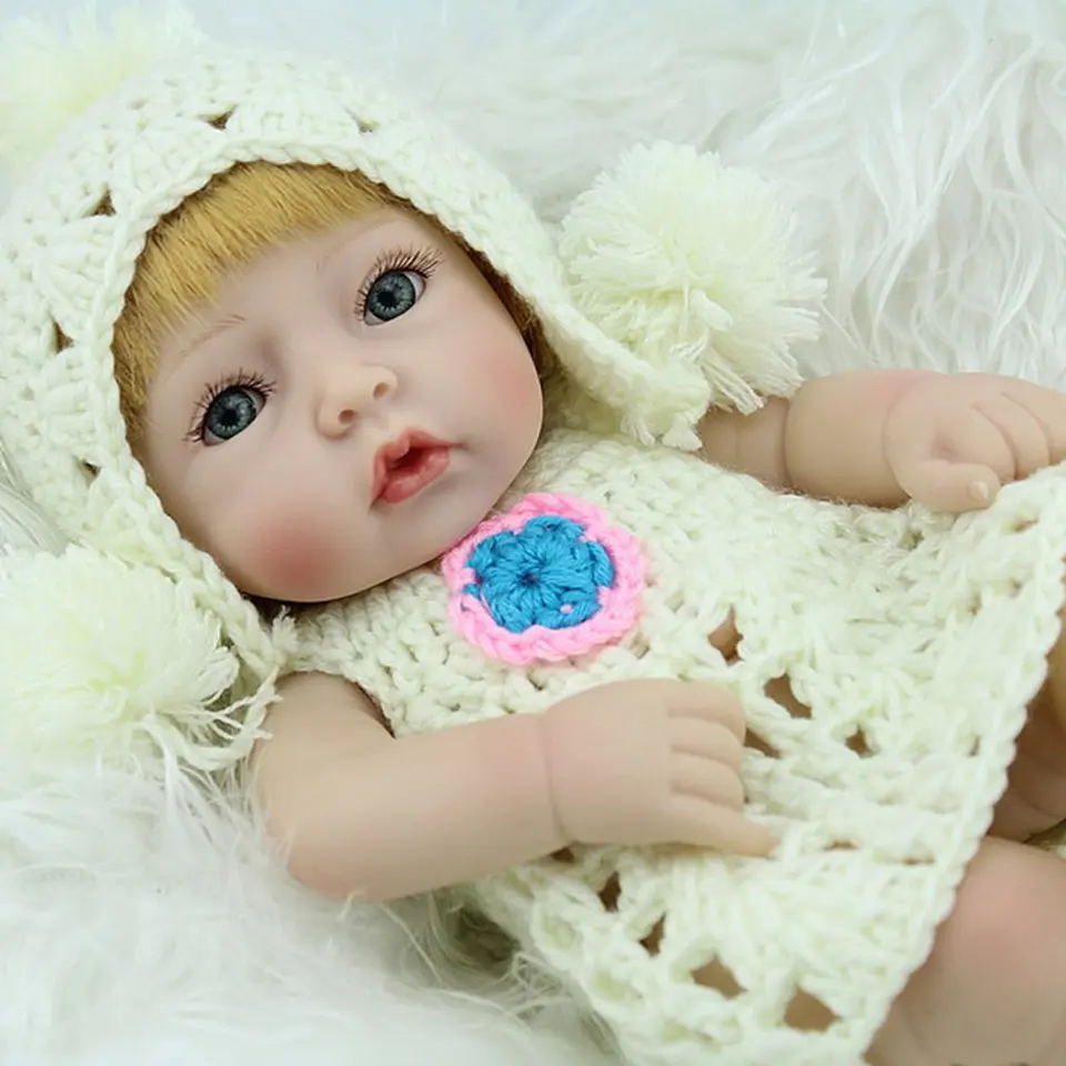 OCDAY 28 CM Mini Baby Doll Infant Reborn Handmade Doll Eco friendly Girl  Doll For Gift Parent child Traning Girls Toys Hobbies|Dolls| - AliExpress