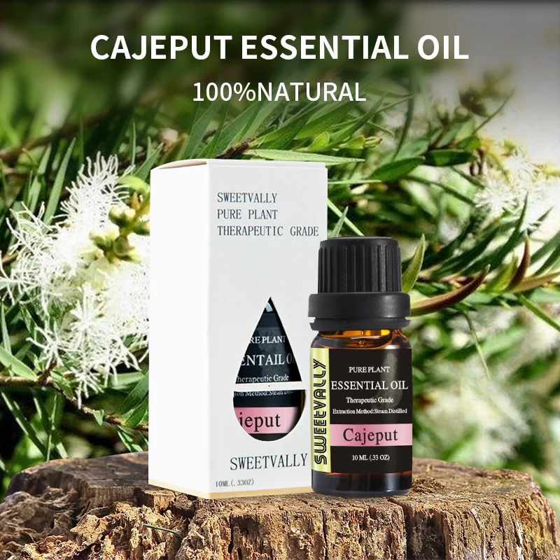 

10ml Cajeput Essential Oil For Plant Aromatherapy Organic Essential Oils Relieve Body Stress Air Freshening Help Sleep