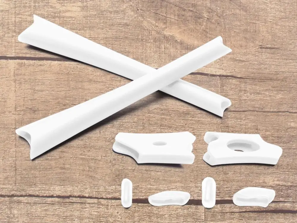 White Rubber Kit Vonxyz 20+ выбор цветов поляризованные Сменные линзы для-оправа из бронежилета XLJ - Цвет линз: White Rubber Kit