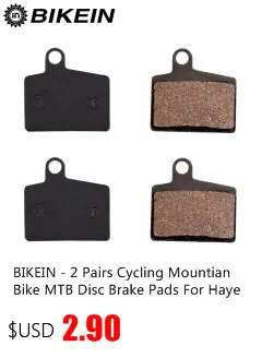 BIKEIN-4 пары(8 шт.) велосипедные MTB велосипедные дисковые Тормозные колодки для Hayes Stroker Ryde, Dyno Sport черные резиновые детали для горного велосипеда
