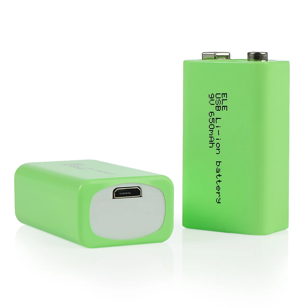 Аккумулятор 9 usb. Аккумулятор крона 9v li-ion 650.