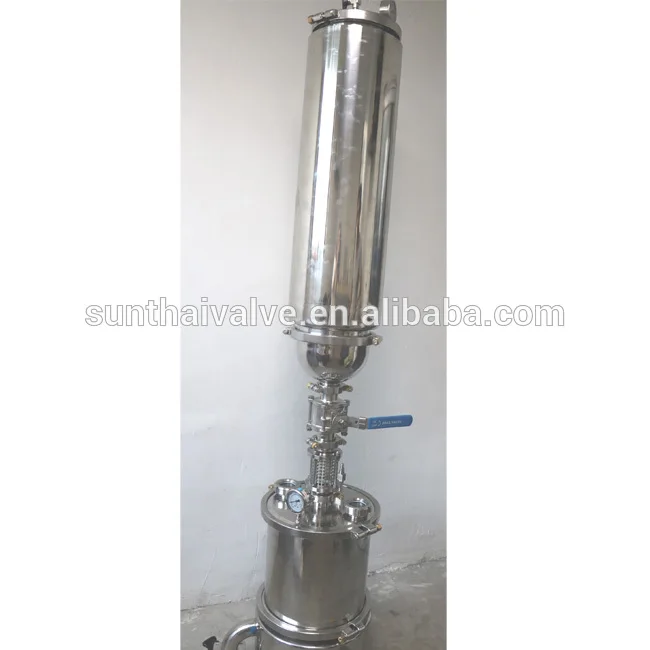 Bidirectional Closed Loop Butane Extractors top fill and bottom fill solvent essential oil extraction equipment