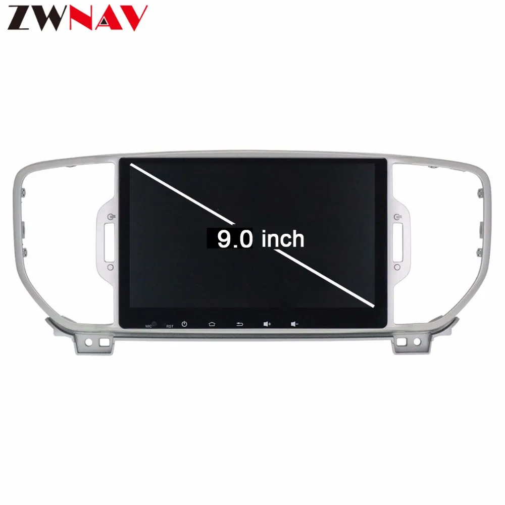 Perfect Android 9.1 Car Radio Multimedia Player GPS Navigator For KIA Sportage 4 2016 2017 2018 2019 wifi BT Audio 2Din no DVD head unit 10