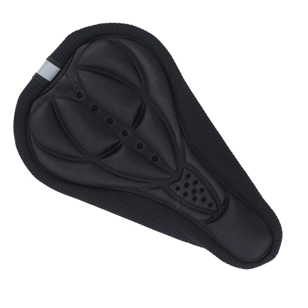 Mountain Bicycle 3D Saddle Seat Covers Soft Gel Extra Comfort Bicycle Saddle Bike Seat Cushion 