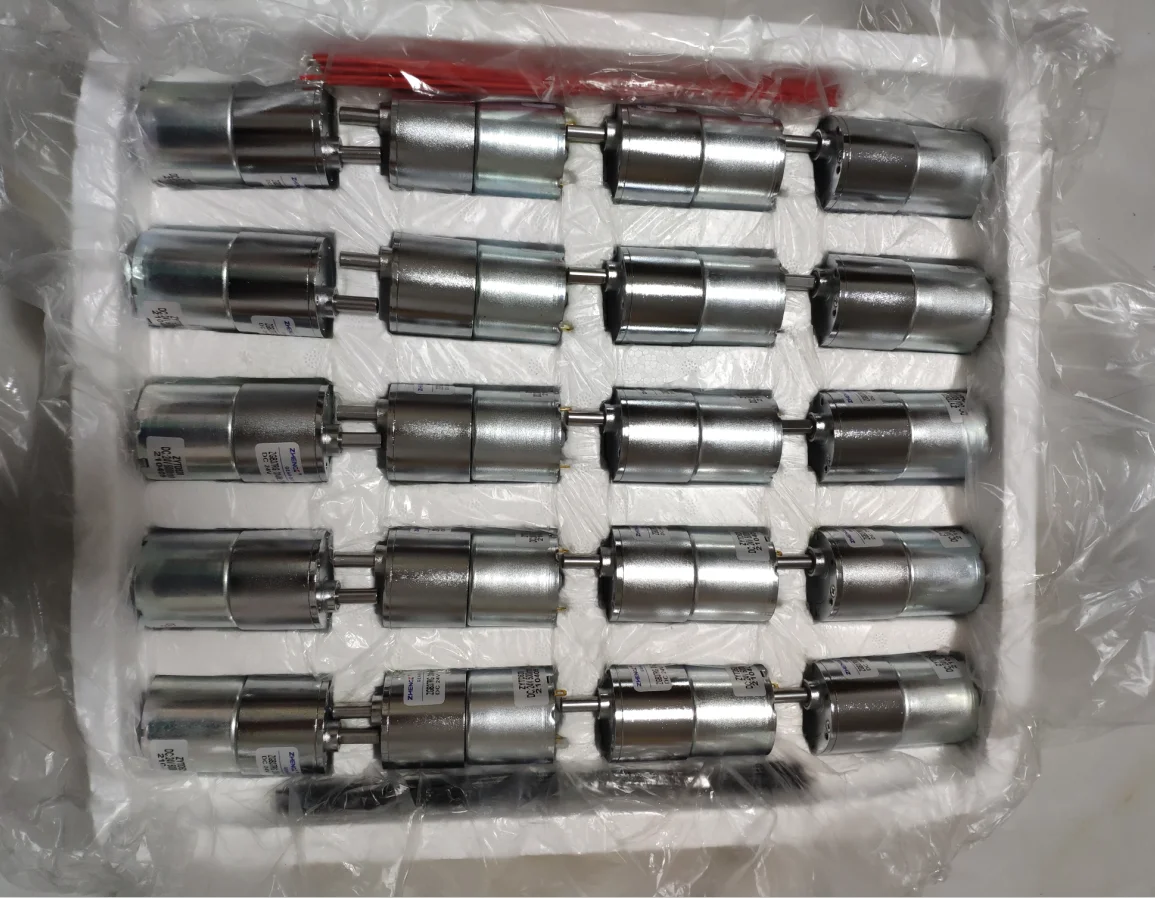 Original ZHENGKE ZGA37RG 12V 24V centric outpput shaft motor