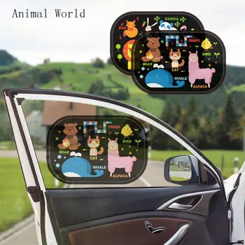 

On salling! Universal Car Window Shades Easy Install Protect Your Child From Sun And UV Rays 18.5 X 12.6 Inches Pack of 2 CSV