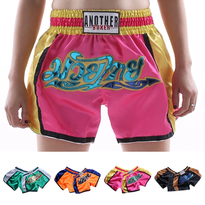 Высококачественные материалы, Anotherboxer, унисекс, Муай Тай, боксерские шорты, борется с сандой, Спортивная тренировочная одежда для ММА, тренировочная спортивная одежда