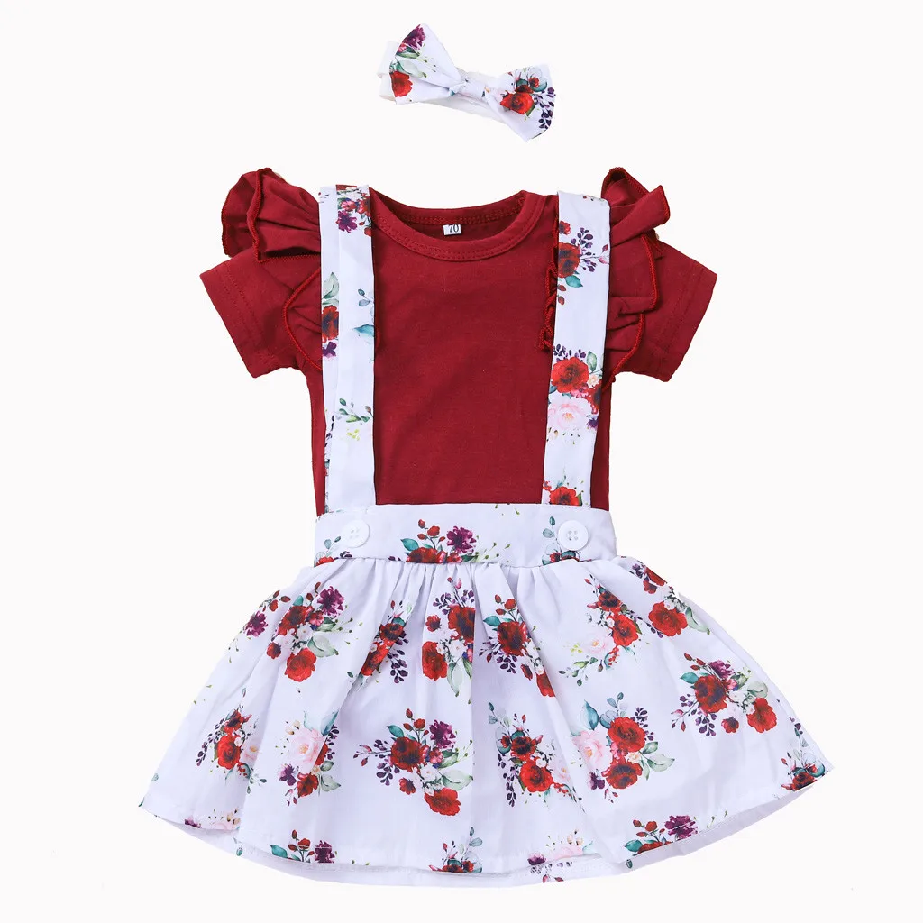 burgundy baby girl clothes