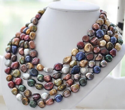 816 round lavender south sea shell pearl necklace