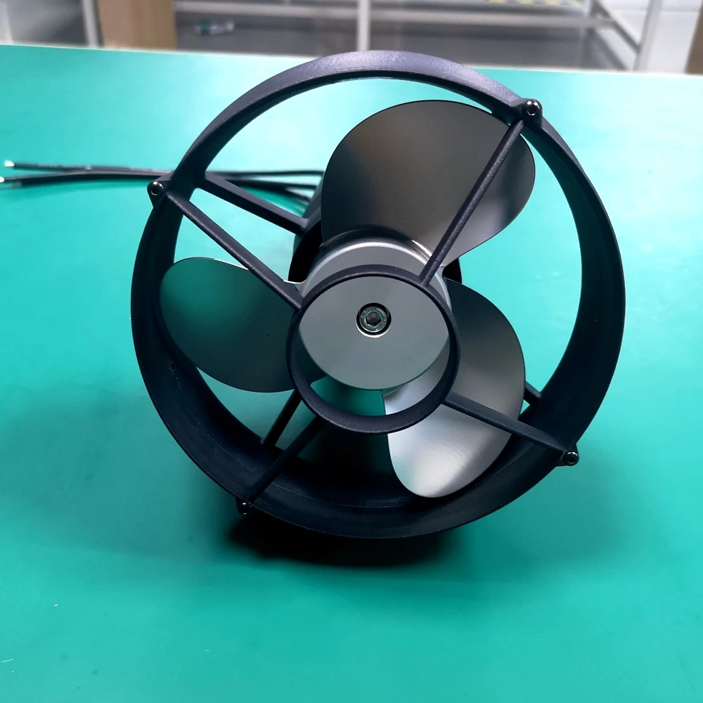 Fully Waterproof Brushless High Power Sensorless Motor With Propeller