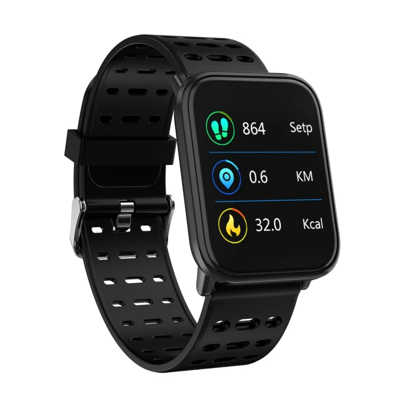 T6 Smartband фитнес-браслет Grote сенсорный экран OLED Bericht Hartslag Tijd Slaap Смарт Polsband спортивный браслет часы