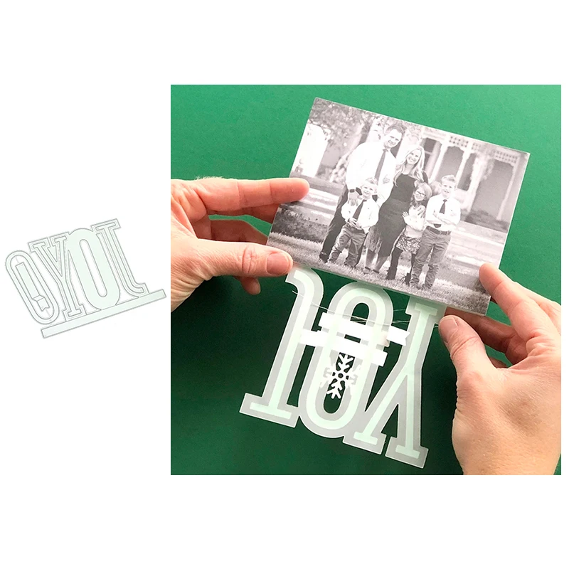 

JC Joy Letters Words New Metal Cutting Dies DIY for Scrapbooking Card Make Shape Stencil Craft Mold Model Decoration Template