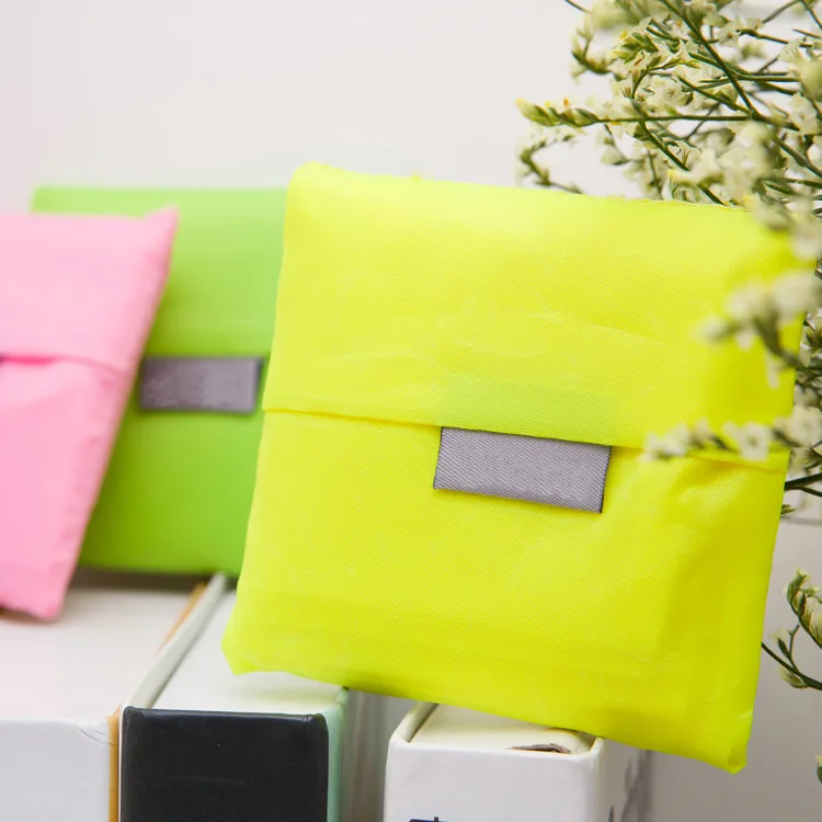 

Folding Shopping Bag Oxford Cloth Environmental Handbag Portable Advertising Shopping Bag Reusable Shopping Bag Utility Tote