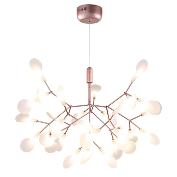 

Nordic Modern Simple Chandeliers Branches Firefly Designer Pendant Lamp Creative Personalized Dinning Living Room Hanging Lights