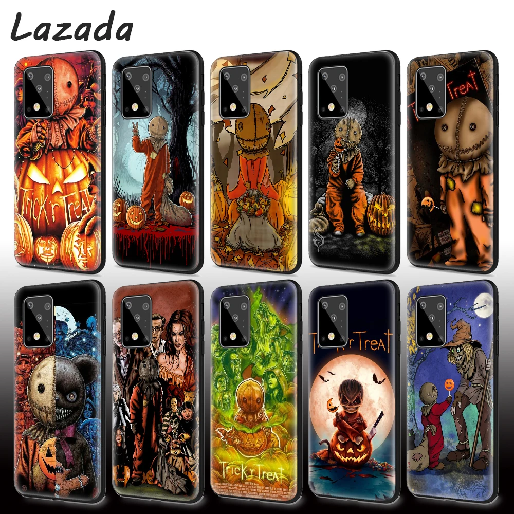 131F Trick 'r Treat pumpkin Silicone Case for Samsung A10 A30 A50 A60 A70 A11 A51 A71 A81 A91 A10S A30S A40 A50S A70S | Мобильные