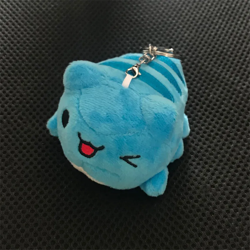 Plush Toy Bugcat Capoo Keychain Bagpack Pendant Blue Cat Toy Anime Stuffed Plush Cartoon Doll Kids Birthday Gifts plush toy plush doll anime ornament