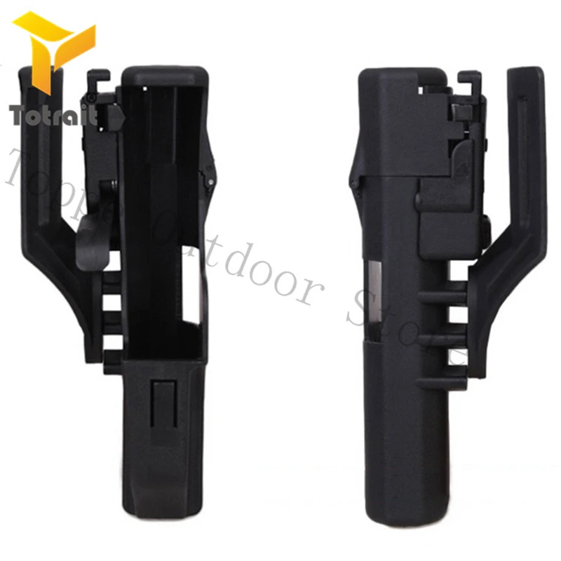 TOtrait Fast Loaded Holster Quick Release Waist Harness Tactical Belt Gun Holster For Glock17/19/22/23/25/31/32/35/37 EM6335