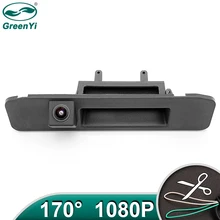 GreenYi-cámara de visión trasera para coche, lente ojo de pez de 170 ° AHD 1080P para Mercedes Benz ML A180 A200 A260 GLA GLC GLE