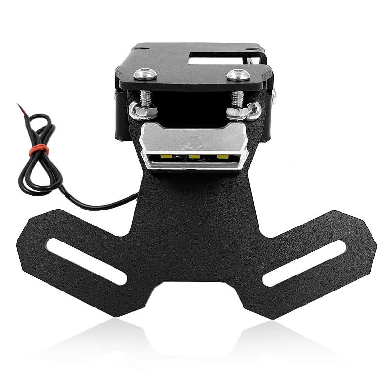 Motorcycle Accessories License Plate Holder For KAWASAKI Z900 2017Tail Tidy Fender Eliminator Registration Plate LED Light Z 900 (6)