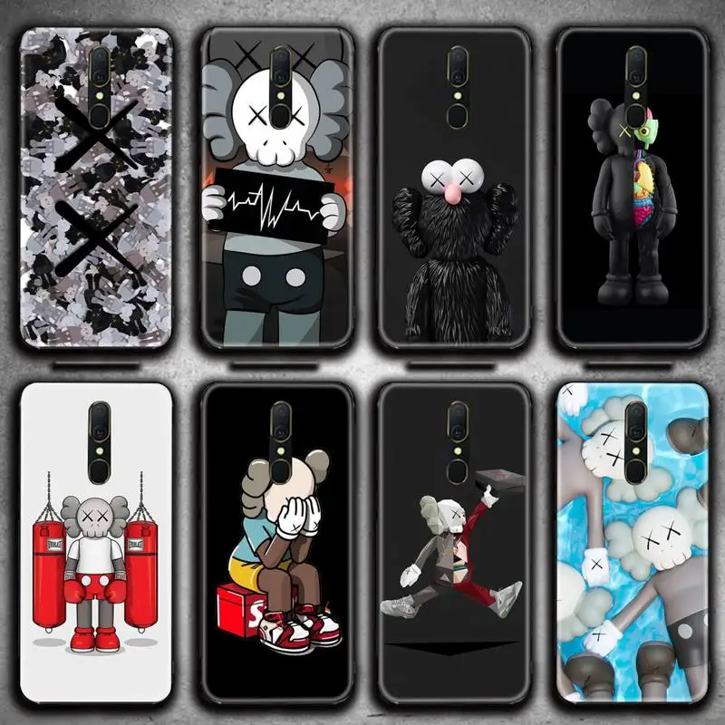 

Cute cartoon doll fashion design XX Phone Case For Oppo A5 A9 2020 Reno2 z Renoace 3pro A73S A71 F11