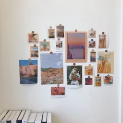 Carte postale rétro soleil, 20 feuilles décoratives, ensemble d'affiches, autocollant mural de fond, accessoires Photo, Diy bricolage 